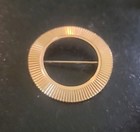 18kt Rgd  Yellow Gold Vintage Brooch Made In Germany 