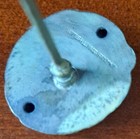 Vintage Victorian Art Nouveau Sterling Silver Repousse Lady Face Hatpin 