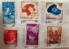 Large Spain Portugal Greece Stamp Lot Vintage Used   Mint Set Collection