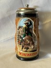Bull Riding Stein Gm22 Anheuser-busch Gerz Germany 1997