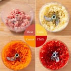 Manual Food Chopper Hand Pull String Portable Onion Garlic Vegetable Mincer Dice