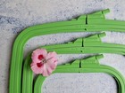 Plastic Square Hoop Nurge 170-13 Green