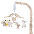 Calming Crib Mobile W  12 Lullabies Detachable Plush Animals Baby Nursery Toy Us