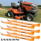 Blade Mulching Set Fit For 42  Cut Craftsman  Husqvarna  Poulan Mower 134149