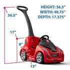 New Push-around Buggy Gt Push Car And Toddler Toy For Kids Red