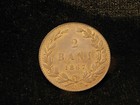 1867 Romania 2 Bani Watt   Co  - Unc