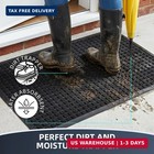 Indoor Outdoor Door Mat     Heavy Duty Waterproof Front Entrance Rug