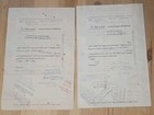 2 X Pennsylvainia Railroad Company Stocks Bonds Shares Certificates Stamped 1965