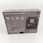 Asus X870 Max Gaming Wifi7 Amd am5 atx Motherboard  Ddr5  Pcie 5 0 X16 Q-release