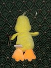 Ty Basket Beanies   3  yellow  Duck   Duckling   2004   Mwmt   Retired