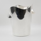 Vintage Wiskemann Modernist Silver Plate Champagne Ice Bucket Wine Cooler