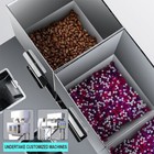 Triple 1kg Particle Powder Filler Back Sealing Pneumatic Package Packet Machine