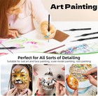 Detail Paint Brushes Set 15pcs Miniature Paint Brushes For Fine Detailing  Art P