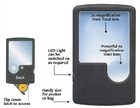 Retractable 2x-4x Magnifier With Led Light - For Coin Grading - Official Whitman