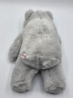 Gund Cozy Bear Gray Plush 1985 Vintage Vtg Stuffed Animal In Excellent Condition