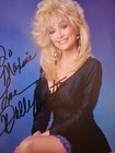 Icon-dolly Pardon Young Beautiful 8x10 Signed Striking Color Photo Autograph