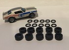 20 Urethane Tires For Afx Aurora Front And Rear Ho Slot Car Magna-traction