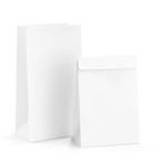 Paper Bags-8 Lb Capacity-multipurpose Grocery Bags Available In Brown And White
