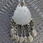 Kuchi Pendant Vintage Tribal Jewelry With Paisley Dangles Afghan  20963 
