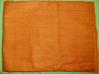 Vintage Copper Brown 100  Raw Silk Fabric 1 1 3 Yard