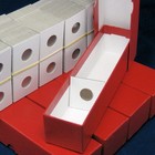 500 Cardboard 2x2 Coin Holder Mylar Flips For Penny cents 19mm   5 Storage Boxes