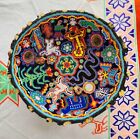 Huichol Indians Beaded Offering Bowl Rare