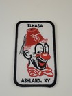 Vintage El Hasa Shrine Clown Embroidered Patch Ashland Ky Shriners Fraternal