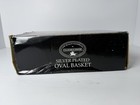 Silver Plated Oval Basket     New In Box Vintage Paul Revere Silversmiths