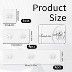 Bathroom Storage Shelves And Kitchen Racks  14 Pcs No Drilling Shower Caddy