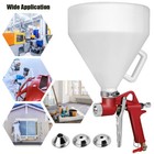 6l Drywall Texture Sprayer Wall Painting Tool Air Texture Gun W  4 6 8mm Nozzles