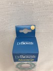 Dr Browns Advantage Baby Girls Pacifiers Binkys Soothers  4-pack Size 6-18m New