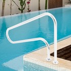 49 21 7 99 31 5in Silver 304 Stainless Steel Pool Handrail For In-ground Pools