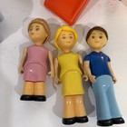 Vtg Little Tykes Doll House Accessories 14 Pc Car Slide Vanity Sofa Family Tv