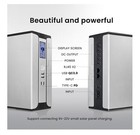 Ske Mini Ups 30000mah Battery Backup Surge Protector For Router Modem Sirius