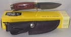 Fb - Buck 192 Vanguard Knife Walnut Handle W  Leather Sheath - Bk1
