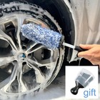 Metal Free Microfiber Wheel Brush  Wheel Cleaner Brush For Wheel And Rim Detaili