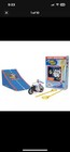 Evel Knievel Mini Stunt Cycle And Accessory Set  New 
