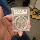 Mexico 5 Pesos 1976 Large Date Silver Coin Pcgs Ms63 Uncirculated