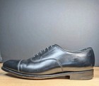 Vintage Johnston   Murphy Crown Aristocraft Cap Toe Oxford Shoes 8 5 D Usa
