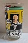 1976 Little Orphan Annie - The Sunday Funnies Drinking Glass   5 5  Tall
