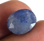 Madagascar Natural Oval Blue Sapphire 6 35 Carat Gemstone Agi Certified B78335