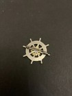 Vintage 1946-63 Girl Scout Mariner Membership Ship Wheel Pin