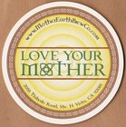 Mother Earth Brew Co Beer Coaster Vista Ca