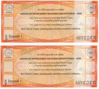 El Salvador Set 1 2 Udis High Grade