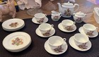 Vintage Japan 21 Piece Porcelain Miniature Tea Set