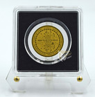 Gold Bitcoin 1 1000 Oz 999 Gold Medal In Box With Coa