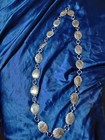 Sterling Silver Concho Belt 34 75  Signed Relios Carolyn Pollack