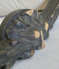 Vtg Victorian-style Carved Dark Wood Furniture Salvage Architectural Piece