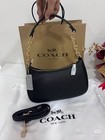 Authentic Coach Teri Shoulder Bag Canvas Black Color Brand New For Gift