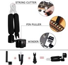 66x Acoustic Guitar Accessory Kit For Beginners Strings Picks Capo Tuner Winder